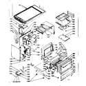 Kenmore 1037886961 lower oven section diagram
