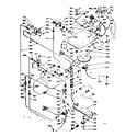 Kenmore 1037886961 upper and lower oven burner section diagram