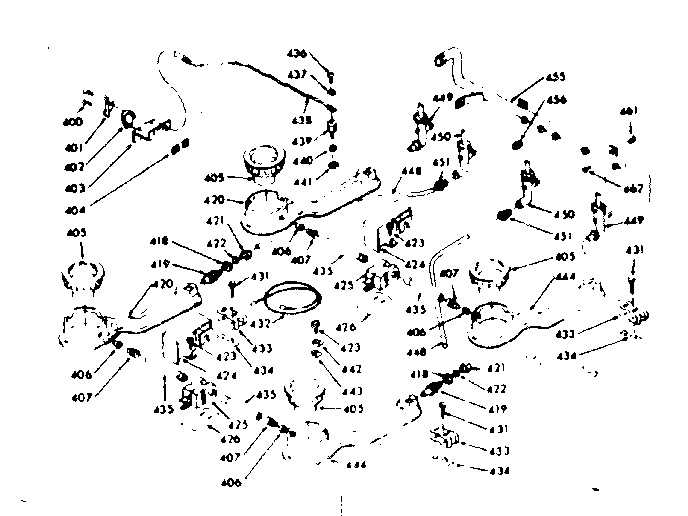 Kenmore 1037886961 surface unit burner section diagram