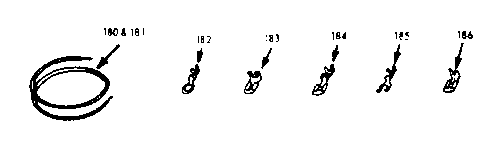 Kenmore 1039366801 fixture wire lead components diagram