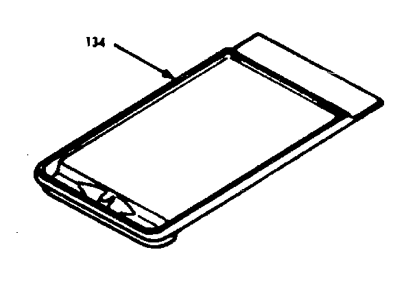 Kenmore 1039706800 set-on griddle diagram