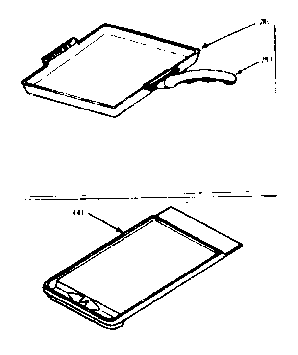 Kenmore 1039826800 optional equipment diagram