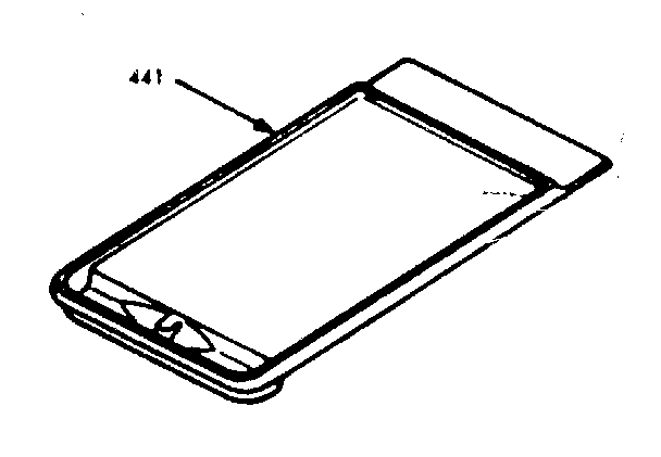 Kenmore 1039846860 set-on griddle diagram
