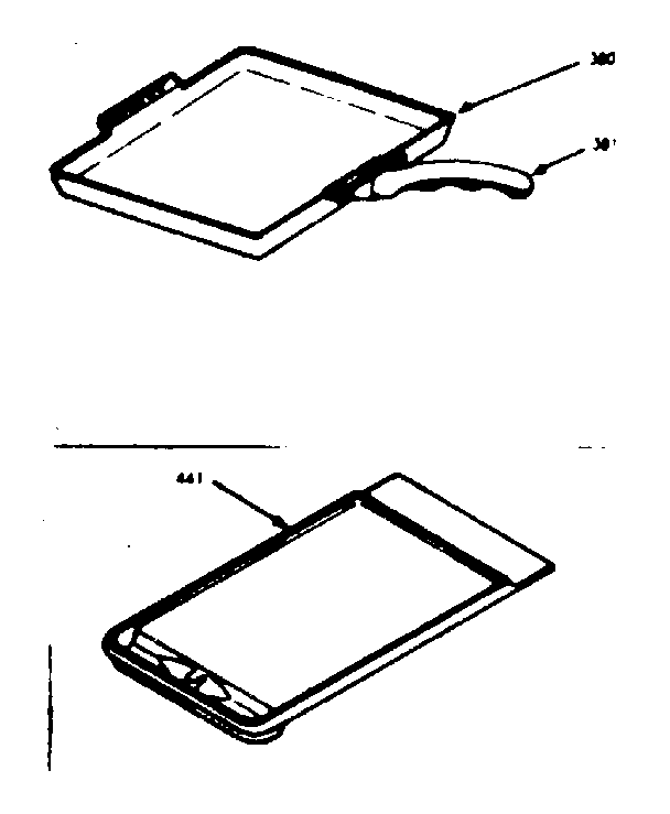 Kenmore 1039856840 opt. set-on griddles diagram