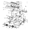 Kenmore 1555246741 range hood assembly diagram