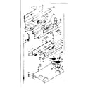 Kenmore 6289696800 backguard and cooktop assembly diagram