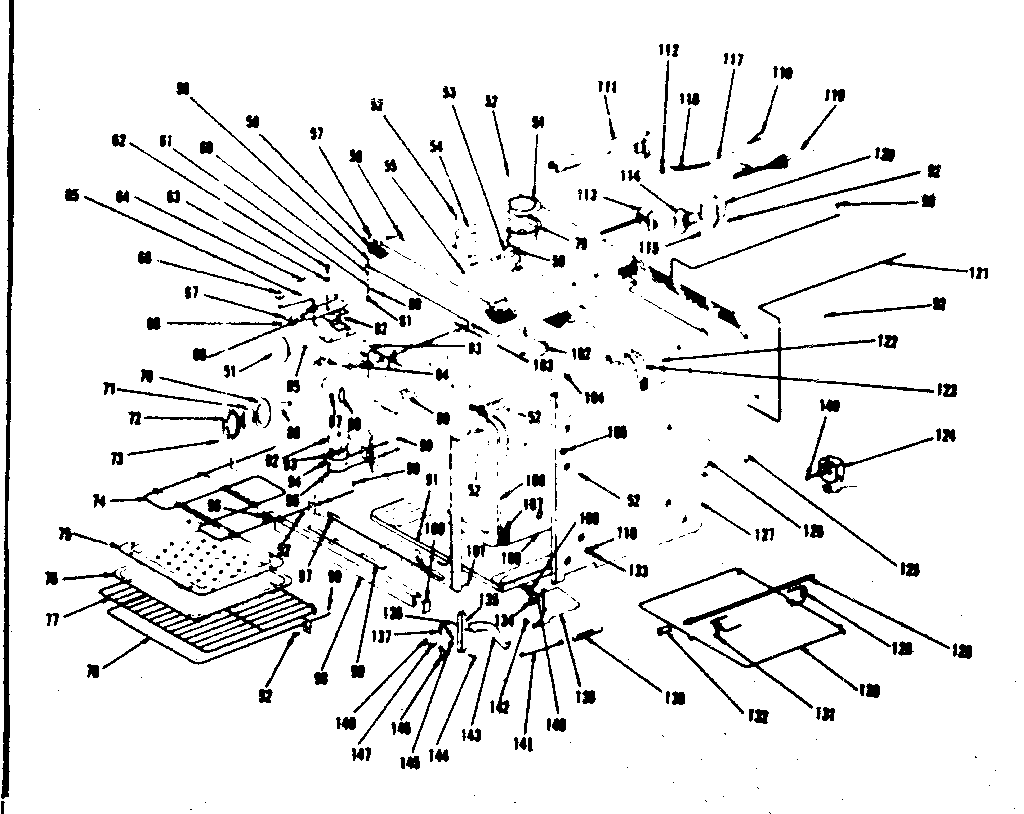 Kenmore 8504256841 body section diagram