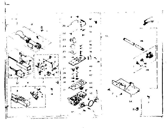 Kenmore 1106717701 burner assembly diagram