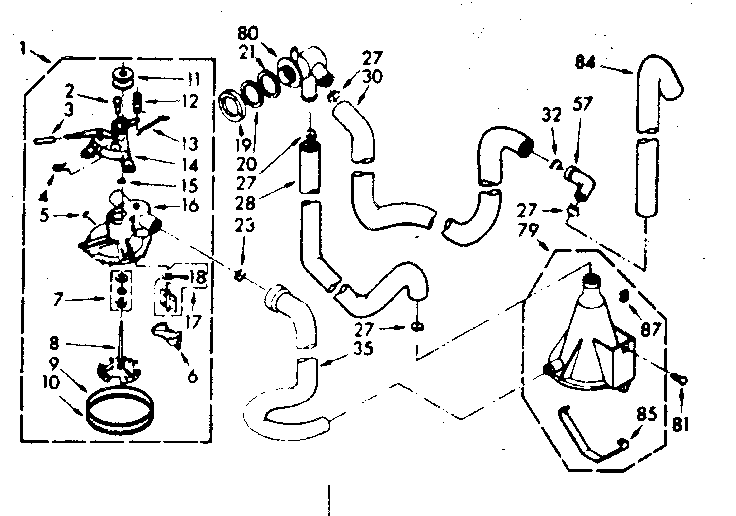 Kenmore 1106804251 water system diagram