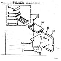 Kenmore 1106804400 filter assembly diagram