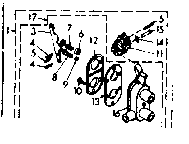 Kenmore 1106805400 two way valve assembly diagram