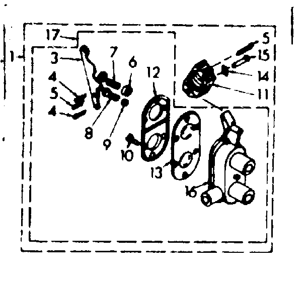 Kenmore 1106804501 two way valve assembly diagram