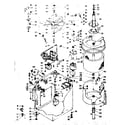 Kenmore 1106804903 machine sub-assembly diagram