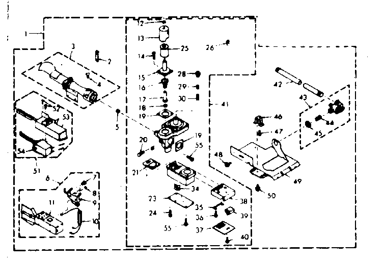 Kenmore 1106807500 burner assembly diagram