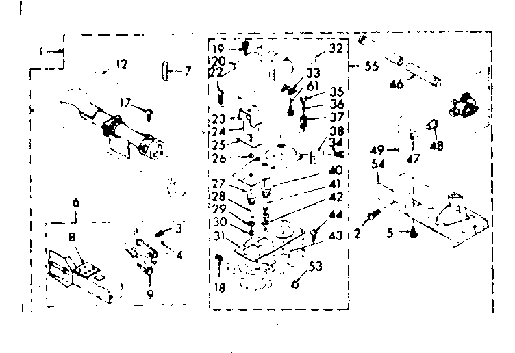Kenmore 1106807501 burner assembly diagram