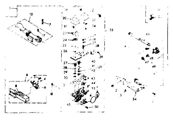 Kenmore 1106807614 burner assembly diagram