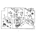 Kenmore 1106807705 burner assembly diagram