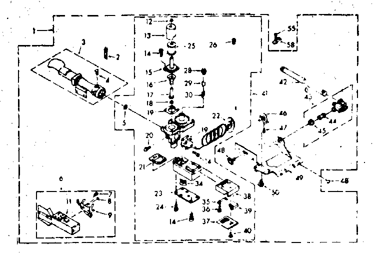 Kenmore 1106807810 burner assembly diagram