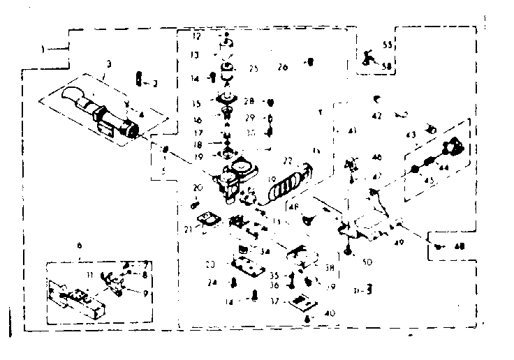 Kenmore 1106807813 burner assembly diagram