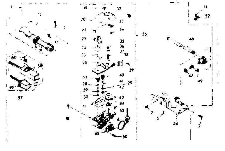 Kenmore 1106807813 burner assembly diagram