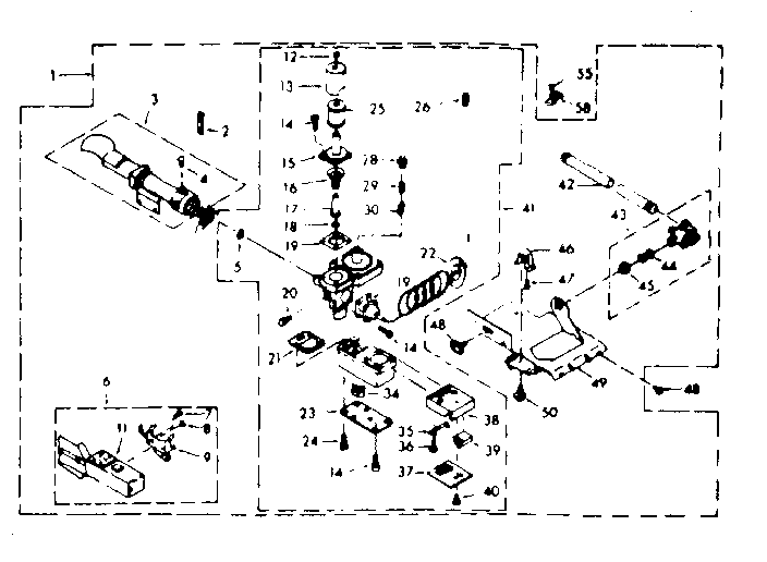 Kenmore 1106807840 burner assembly diagram