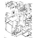 Kenmore 1106807900 machine sub-assembly diagram
