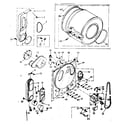 Kenmore 1106817600 bulkhead assembly diagram