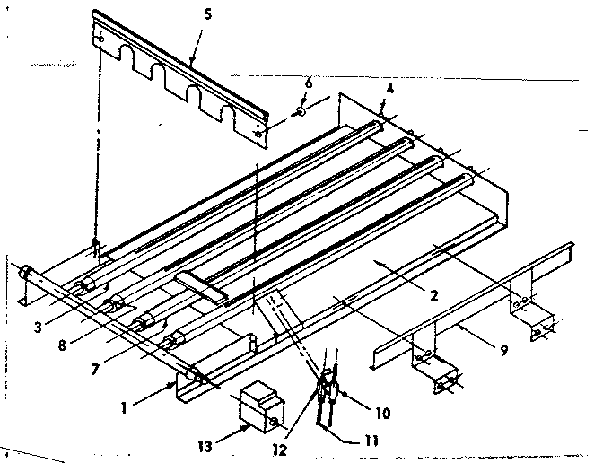 Kenmore 73577758 burners and manifold diagram