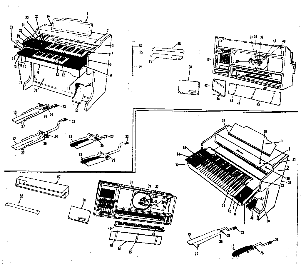 LXI 15710000 replacement parts diagram