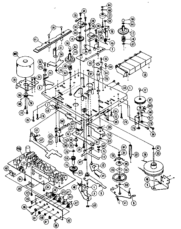 LXI 56034151100 mechanism (top view) diagram