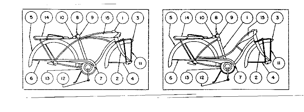 Sears 50246070 frame assembly diagram