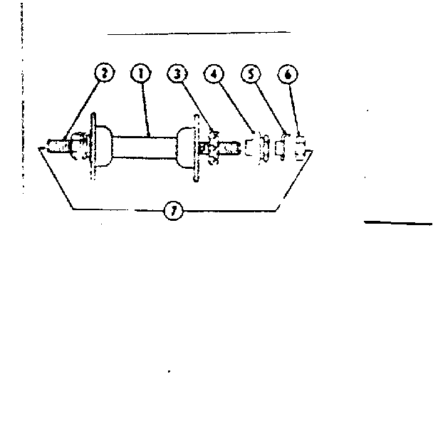 Sears 50246920 front hub diagram