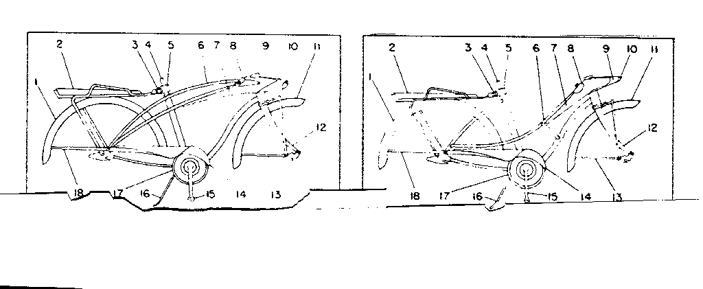 Sears 502469210 frame assembly diagram