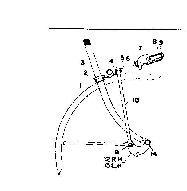 Sears 502469210 suspension diagram