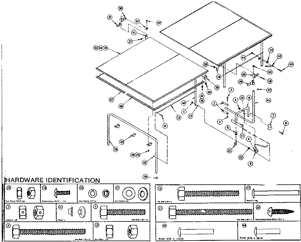Sears 527261891.837 unit parts diagram