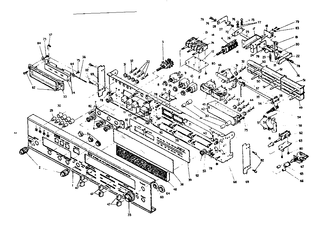 LXI 70091700200 cabinet diagram