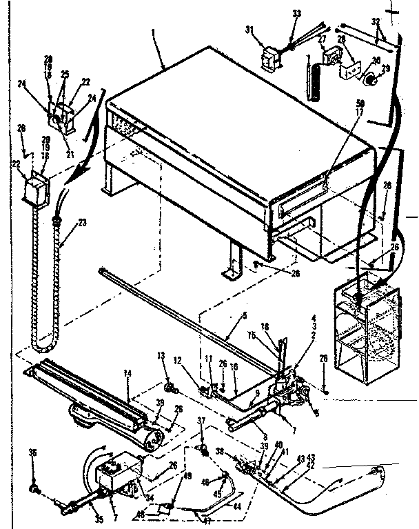 Huebsch 28CG heater section diagram