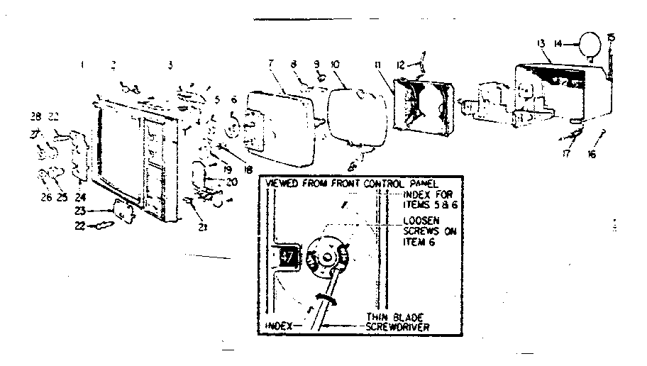 LXI 52841940500 cabinet diagram