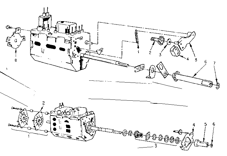 LXI 52841940500 vhf tuner replacement part no. 96-163 (95-490-6 or 95-540-3) diagram
