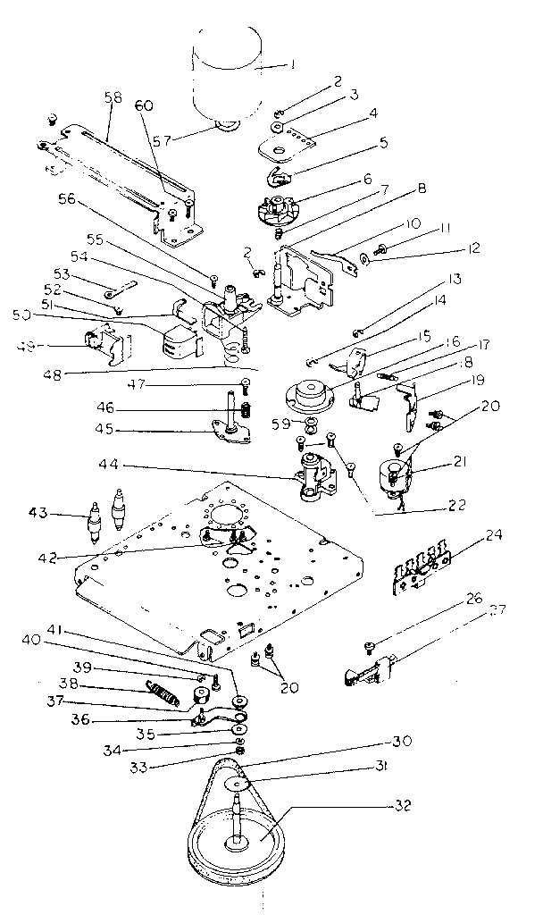 LXI 13291461400 tape deck diagram
