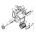 ICP DLO-84-1C h-q blower assembly diagram