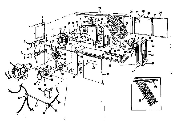ICP HO-112-2 furnace assembly diagram