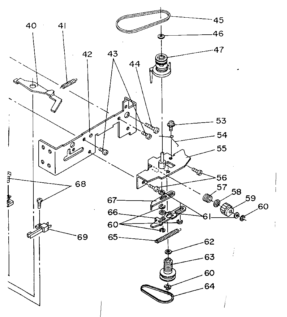 LXI 56493260150 gear pulley diagram