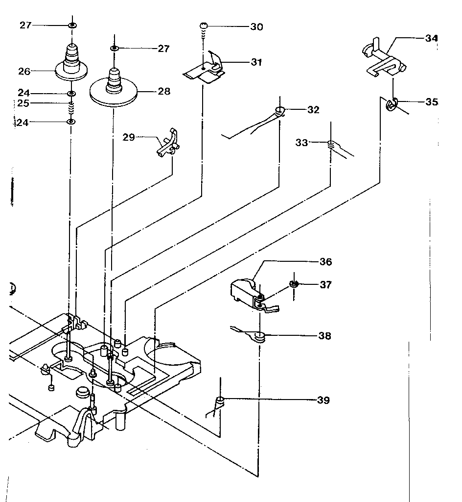 LXI 56421650150 supply and take up reel diagram