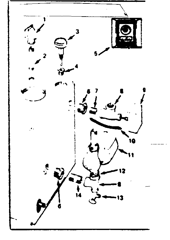 Kenmore 229960440 boiler controls diagram
