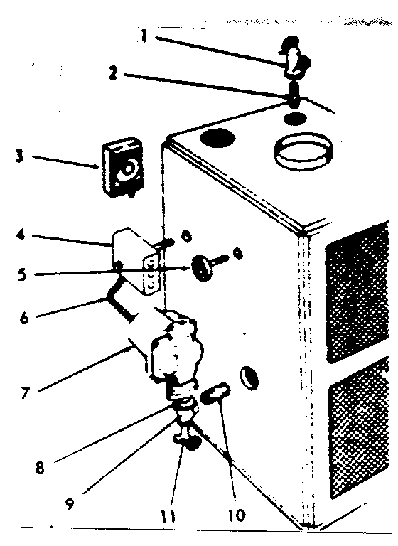 Kenmore 22996145 SERIES PV150 S boiler controls diagram
