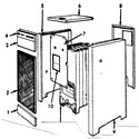 Kenmore 22996155 jacket parts diagram