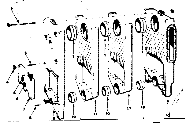 Kenmore 229961770 boiler section parts diagram