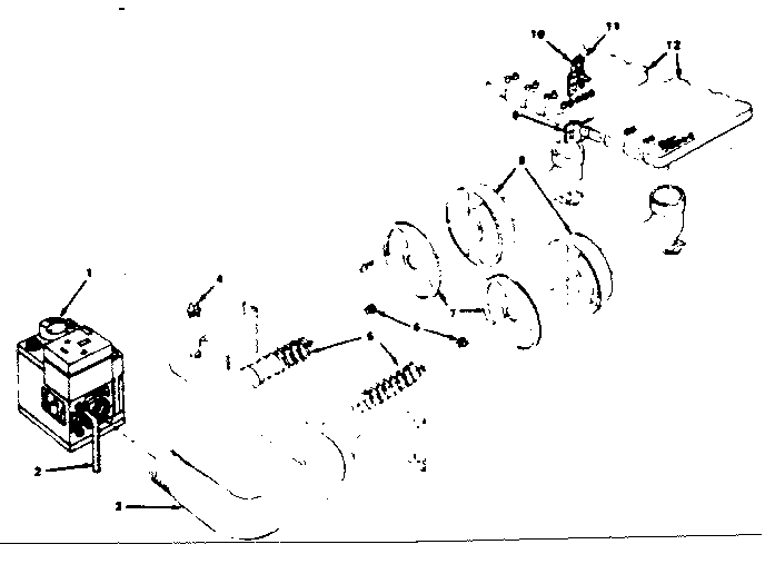 Kenmore 229961770 burner & manifold parts diagram