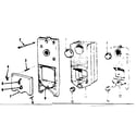 Kenmore 229962371 doors and unit sections diagram